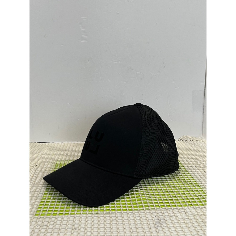 Lululemon Trucker Stacked Hat Cap Adults Snap Back Mesh Adjustable S/M NEW
